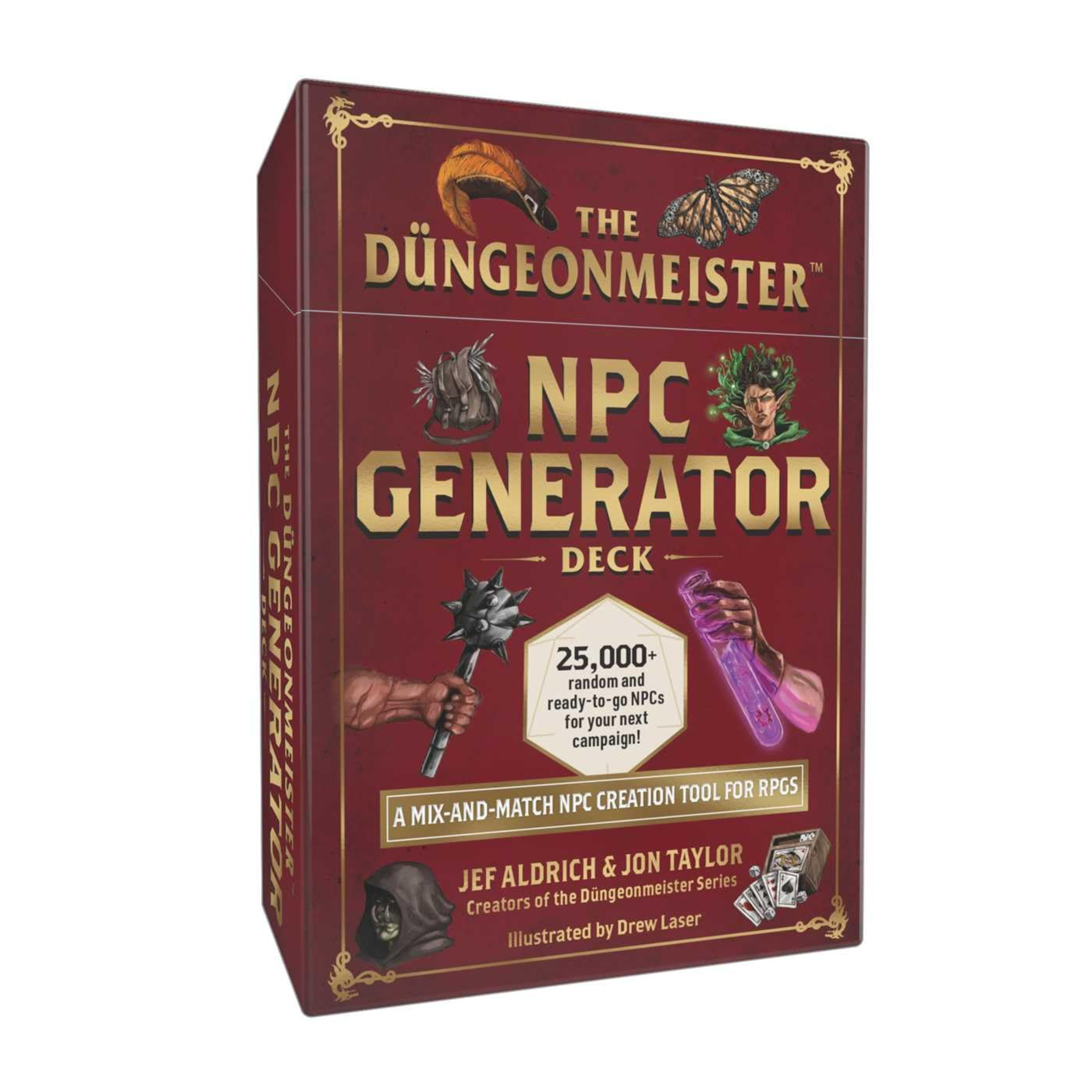 Dungeonmeister NPC Generator Deck Flashcards